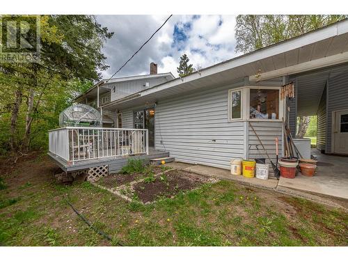 7025 97A Highway, Grindrod, BC - Outdoor With Deck Patio Veranda