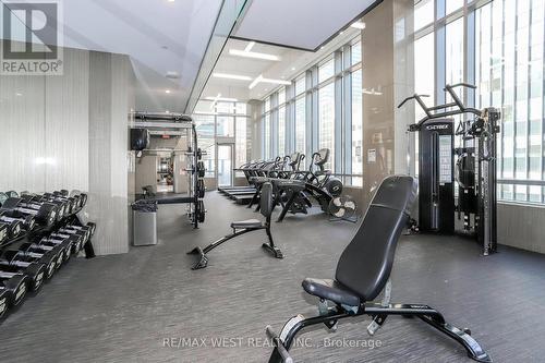3207 - 89 Dunfield Avenue, Toronto, ON - Indoor Photo Showing Gym Room