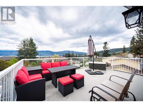 3138 Shetler Drive, West Kelowna, BC - Outdoor With Deck Patio Veranda With View