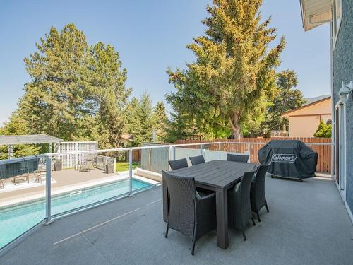 1405 39 B Avenue, Vernon, BC - Outdoor With In Ground Pool With Deck Patio Veranda With Exterior