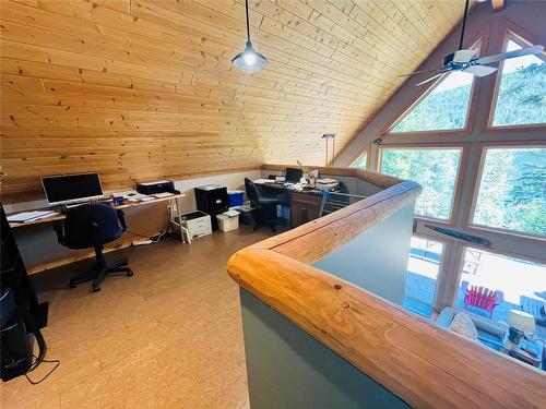 2878 Coalmont Road, Tulameen, BC - Indoor Photo Showing Office