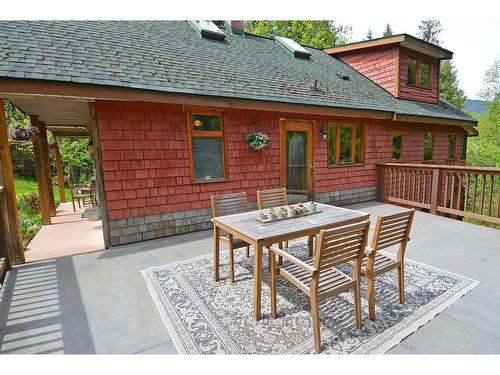 3844 Blewett Road, Nelson, BC - Outdoor With Deck Patio Veranda With Exterior
