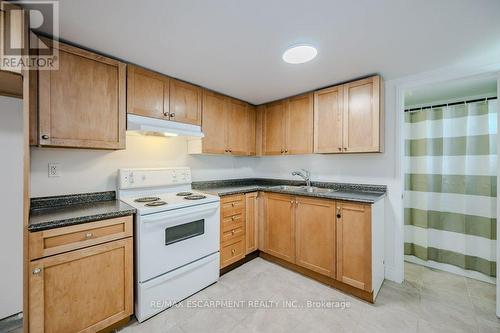 44 Currie Street, St. Catharines, ON - Indoor Photo Showing Kitchen With Double Sink