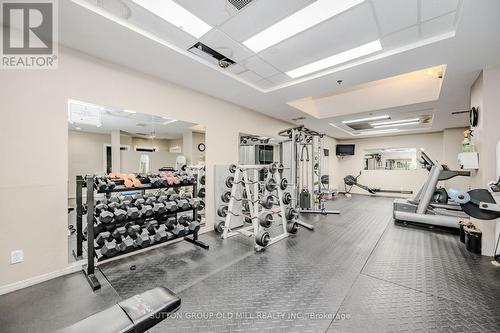 1201 - 135 James Street S, Hamilton, ON - Indoor Photo Showing Gym Room