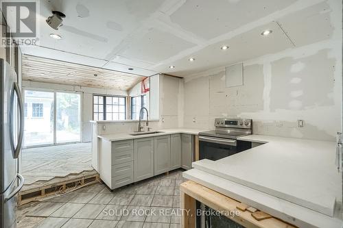 205 Village Road, Kitchener, ON - Indoor Photo Showing Kitchen With Upgraded Kitchen