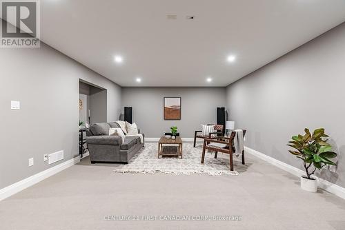 92 Queen Street, North Middlesex, ON - Indoor Photo Showing Basement