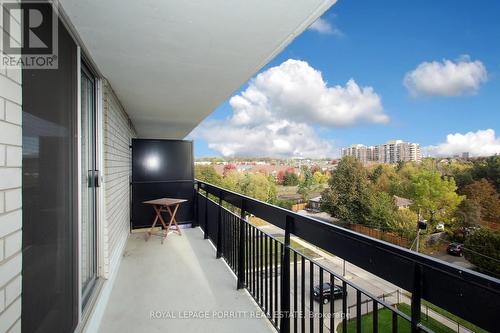 604 - 1100 Caven Street, Mississauga, ON - Outdoor With Balcony With Exterior
