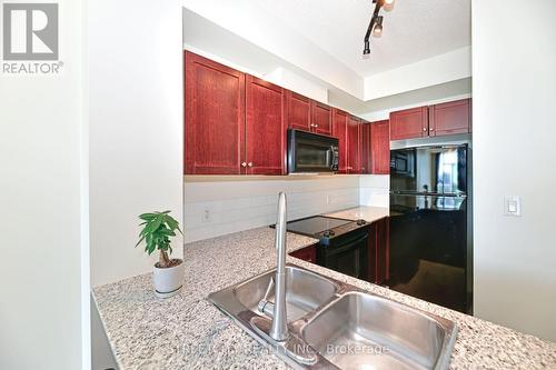 1506 - 1359 Rathburn Road E, Mississauga, ON - Indoor Photo Showing Kitchen With Double Sink