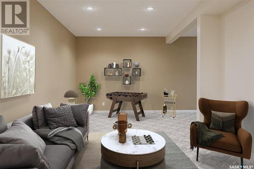 502 Blackthorn Crescent, Saskatoon, SK - Indoor Photo Showing Living Room