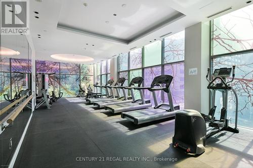 3404 - 38 Grenville Street, Toronto, ON - Indoor Photo Showing Gym Room