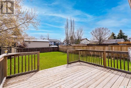 535 Bowman Lane, Saskatoon, SK - Outdoor With Deck Patio Veranda With Backyard