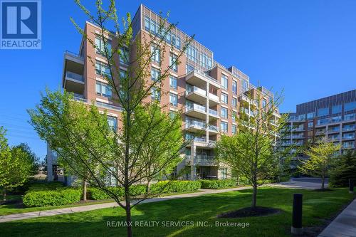 624 - 2480 Prince Michael Drive, Oakville, ON - Outdoor With Balcony With Facade