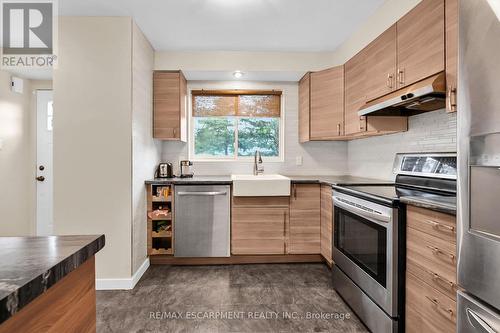 N - 25 Bryna Avenue, Hamilton, ON - Indoor Photo Showing Kitchen