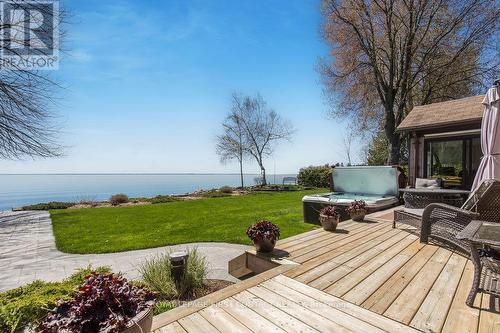 81 Parkside Drive, Oro-Medonte, ON - Outdoor With Body Of Water With Deck Patio Veranda