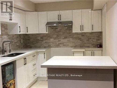 1329 Wallig  (Lower) Avenue, Oshawa, ON - Indoor Photo Showing Kitchen With Double Sink With Upgraded Kitchen