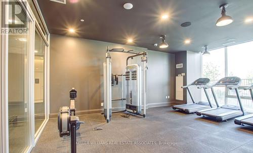 1112 - 1050 Main Street E, Milton, ON - Indoor Photo Showing Gym Room