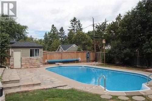 363 Duncombe Drive, Burlington, ON - Outdoor With In Ground Pool With Deck Patio Veranda With Backyard