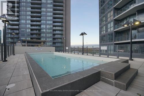 413 - 10 Park Lawn Road, Toronto, ON - Outdoor With In Ground Pool With Balcony