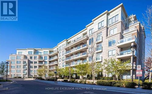 602 - 9 Stollery Pond Crescent, Markham, ON - Outdoor With Balcony With Facade