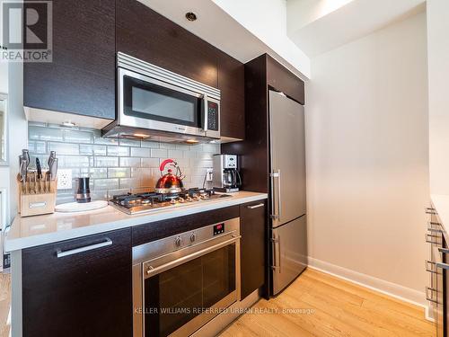 612 - 375 King Street W, Toronto, ON - Indoor Photo Showing Kitchen With Stainless Steel Kitchen