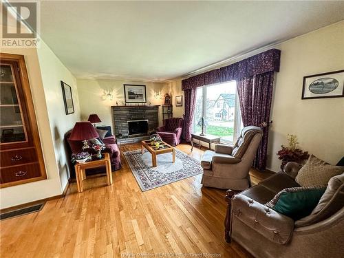 39 King, Sackville, NB - Indoor Photo Showing Living Room With Fireplace