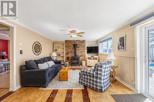 1 Summit Circle, East Gwillimbury, ON - Indoor Photo Showing Living Room With Fireplace