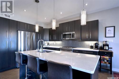 41 Hodges Crescent, Moose Jaw, SK - Indoor Photo Showing Kitchen With Upgraded Kitchen
