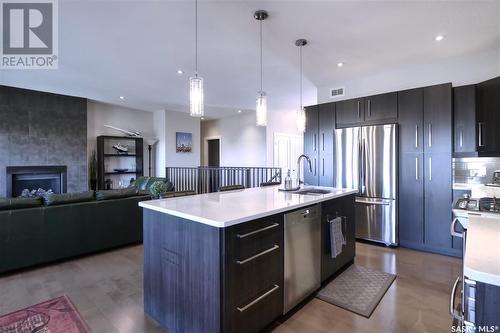 41 Hodges Crescent, Moose Jaw, SK - Indoor Photo Showing Kitchen With Upgraded Kitchen