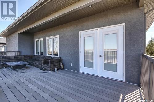 41 Hodges Crescent, Moose Jaw, SK - Outdoor With Deck Patio Veranda With Exterior