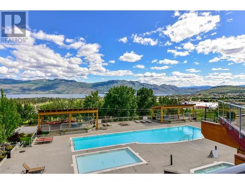 3229 Skyview Lane Unit# 208, West Kelowna, BC - Outdoor With In Ground Pool With View