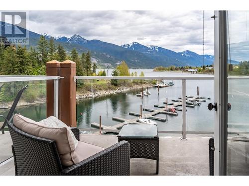 305 - 550 Rainbow Drive, Kaslo, BC - Outdoor With Body Of Water With Balcony With View