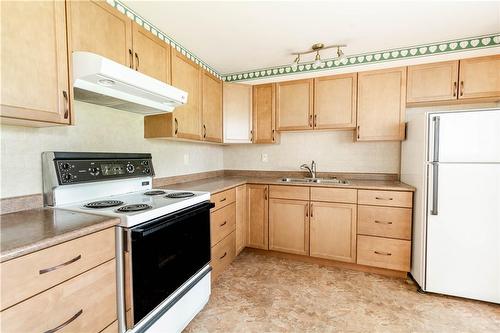 1190 Upper Ottawa Street|Unit #2, Hamilton, ON - Indoor Photo Showing Kitchen With Double Sink