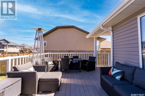 318 Lakeridge Drive, Warman, SK - Outdoor With Deck Patio Veranda With Exterior