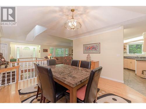 28 Novoting Road, Enderby, BC - Indoor Photo Showing Dining Room