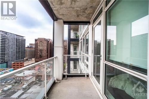 199 Slater Street Unit#1506, Ottawa, ON - Outdoor With Balcony With Exterior