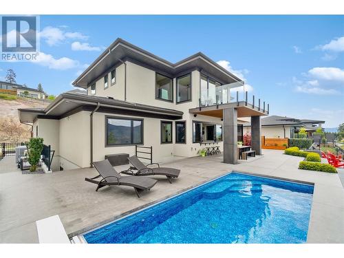 100 Red Sky Place, Kelowna, BC - Outdoor With In Ground Pool With Deck Patio Veranda