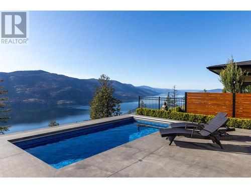 100 Red Sky Place, Kelowna, BC - Outdoor With In Ground Pool With View
