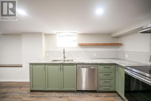 2 - 43 Mahony Avenue, Hamilton, ON - Indoor Photo Showing Kitchen With Double Sink