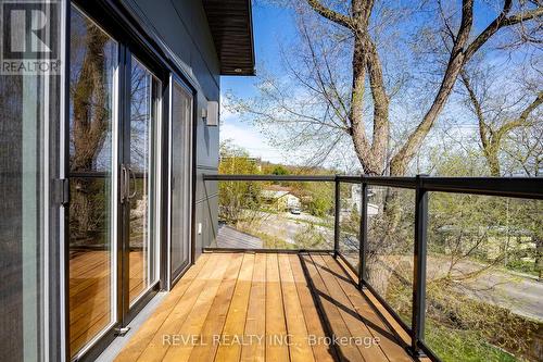 413 Codrington Street, Barrie (Codrington), ON - Outdoor With Balcony With Exterior