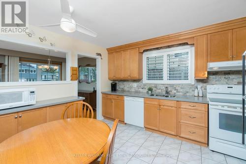 15 Hyland Avenue, Halton Hills, ON - Indoor Photo Showing Kitchen With Double Sink