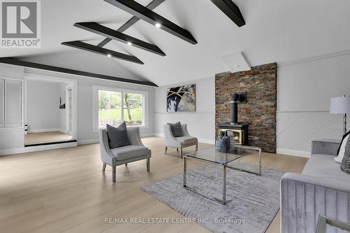 10 Cleaveholm Drive, Halton Hills, ON - Indoor Photo Showing Other Room With Fireplace