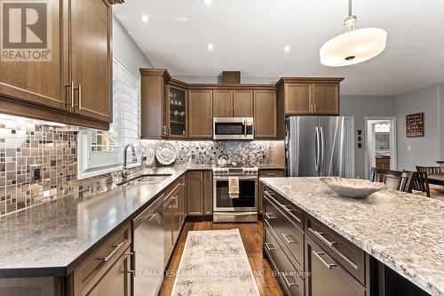 13 - 418 Nelson Street, Norfolk (Port Dover), ON - Indoor Photo Showing Kitchen With Stainless Steel Kitchen With Upgraded Kitchen