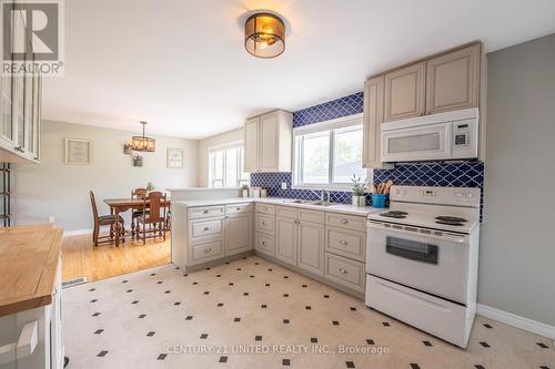 329 Plati Avenue, Douro-Dummer, ON - Indoor Photo Showing Kitchen With Double Sink