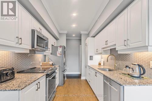 401 - 306 Essa Road, Barrie, ON - Indoor Photo Showing Kitchen With Upgraded Kitchen