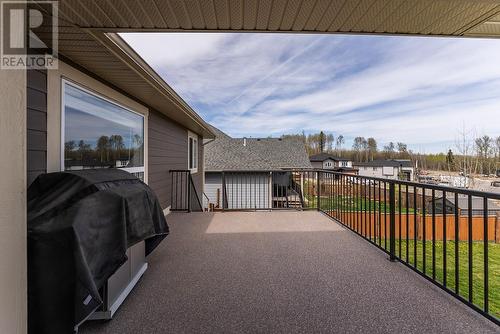 2542 Chancellor Boulevard, Prince George, BC - Outdoor With Deck Patio Veranda With Exterior