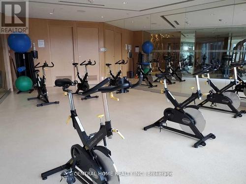 1432 - 120 Harrison Garden Boulevard, Toronto, ON - Indoor Photo Showing Gym Room