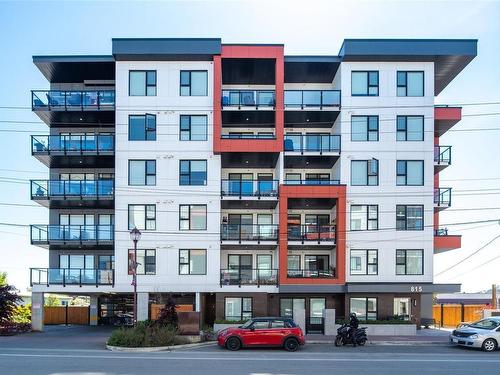 606-815 Orono Ave, Langford, BC - Outdoor With Balcony With Facade