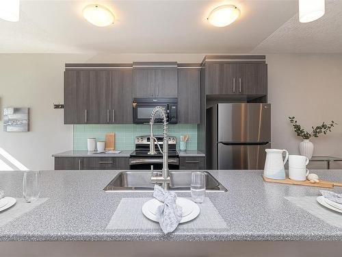 6360 Willowpark Way, Sooke, BC - Indoor Photo Showing Kitchen With Double Sink With Upgraded Kitchen