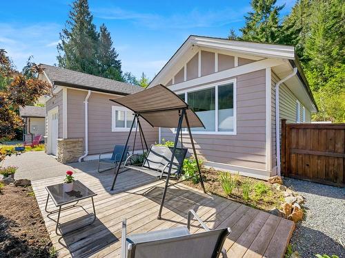1050 Fitzgerald Rd, Shawnigan Lake, BC - Outdoor With Deck Patio Veranda With Exterior