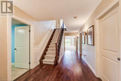 Lower Level with hardwood flooring. - 110 Golf Course Road, Woolwich, ON - Indoor Photo Showing Other Room